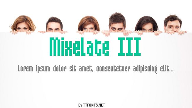 Mixelate III example
